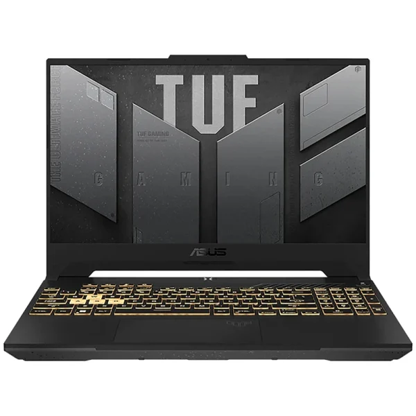 لپ تاپ 15.6 اینچی ایسوس مدل TUF Gaming F15 FX507ZC4-HN002W-i7 12700H-16GB DDR4-512GB SSD-RTX3050-FHD-W