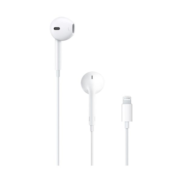 هدفون اپل مدل EarPods با کانکتور لایتنینگ دو گوشی، با رابط لایتنینگ، مناسب برای مکالمه