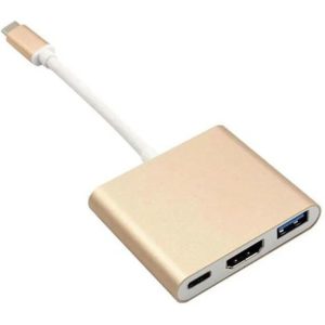تبدیل Type-C به HDMI و USB 3.0