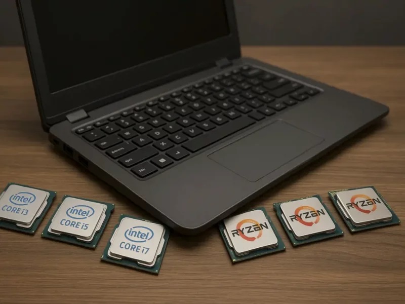 پردازنده لپ تاپ چیست؟ آشنایی با انواع CPU و تفاوت‌های آن‌ها